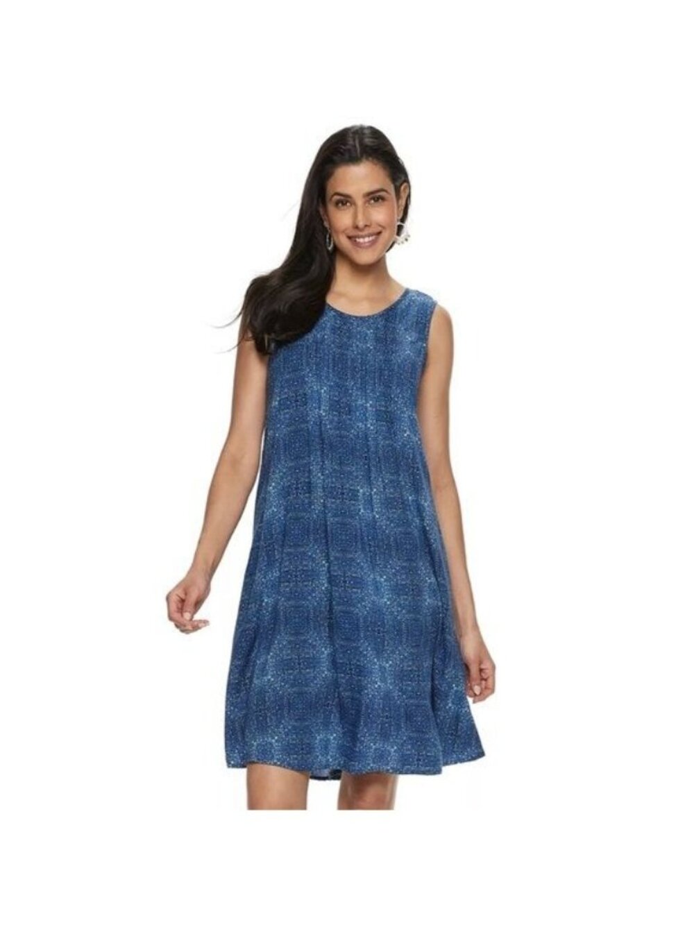 Sonoma Goods For Life Womens Sleeveless Dress XXL 100% Rayon India